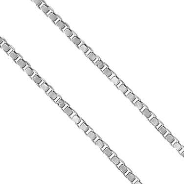 Collana con ciondolo - 18 carati Oro bianco - 0.04ct. tw. Diamante (Naturale)