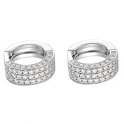 Orecchini - 18 carati Oro bianco - 1.65ct. tw. Diamante (Naturale)