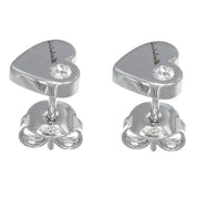 Orecchini - 18 carati Oro bianco - 0.03ct. tw. Diamante (Naturale)