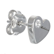 Orecchini - 18 carati Oro bianco - 0.03ct. tw. Diamante (Naturale)