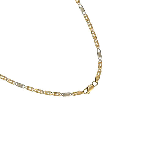 Collana - 18 carati Oro giallo, Oro bianco
