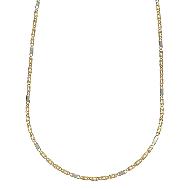 Collana - 18 carati Oro giallo, Oro bianco