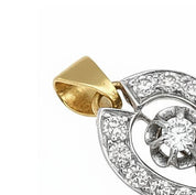 Ciondolo Argento, Oro giallo