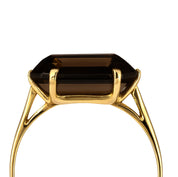 Anello - 18 carati Oro giallo - 8.75ct. tw. Quarzo