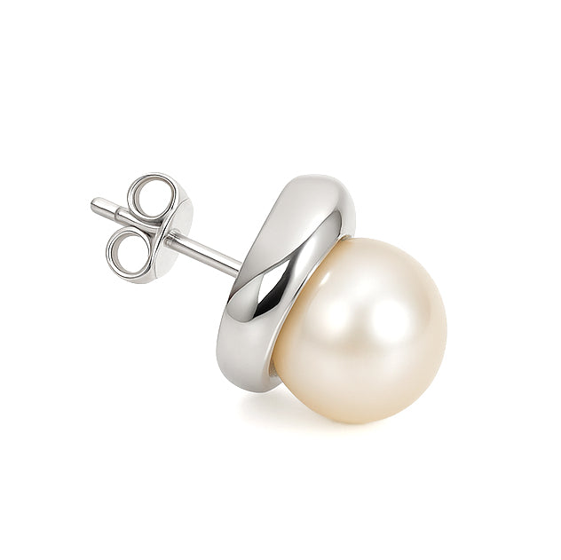 Orecchini - 18 carati Oro bianco - Perla