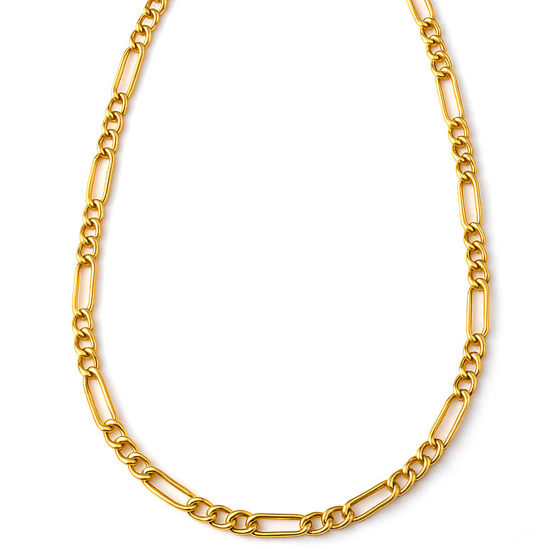 Collana in Oro giallo 18 carati - zircone