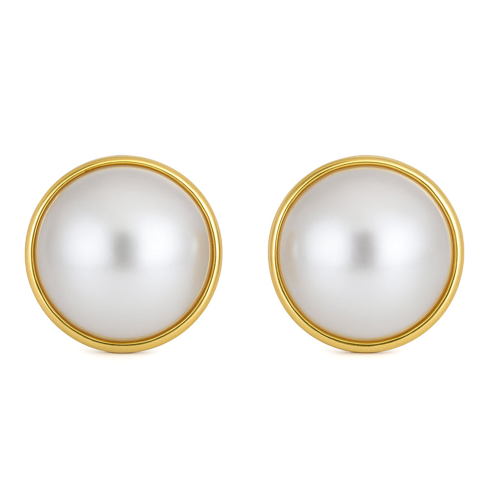 Orecchini - 18 carati Oro giallo - Perla