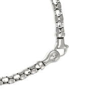 Bracciale - 18 carati Oro bianco - 0.02ct. tw. Diamante (Naturale)