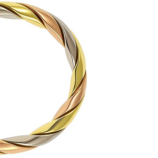 Anello - 18 carati Oro bianco, Oro giallo, Oro rosa