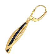 Orecchini - 18 carati Oro giallo - 1.60ct. tw. Zaffiro