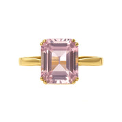 Anello - 18 carati Oro giallo - 2.75ct. tw. Quarzo