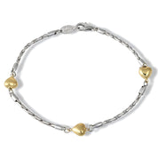 Bracciale - 18 carati Oro giallo, Oro bianco