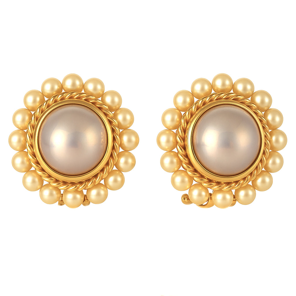 Orecchini - 18 carati Oro giallo - Perla