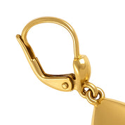 Orecchini - 18 carati Oro giallo - Corallo