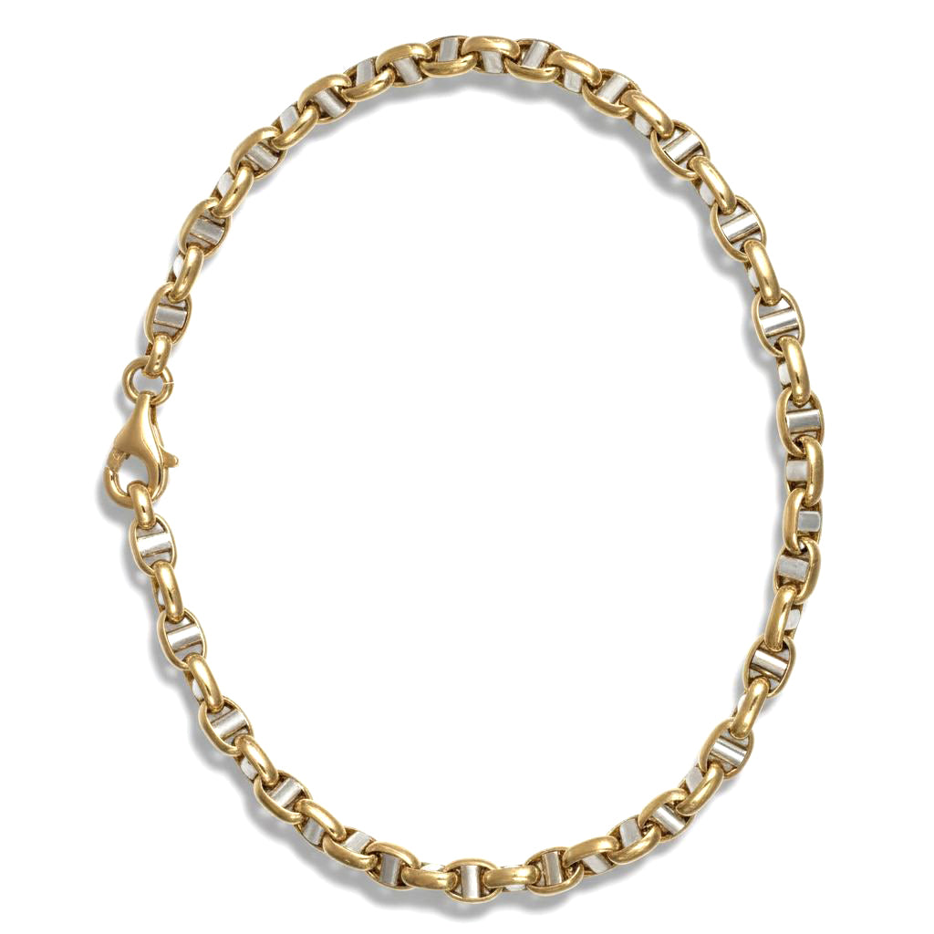 Bracciale - 18 carati Oro giallo, Oro bianco