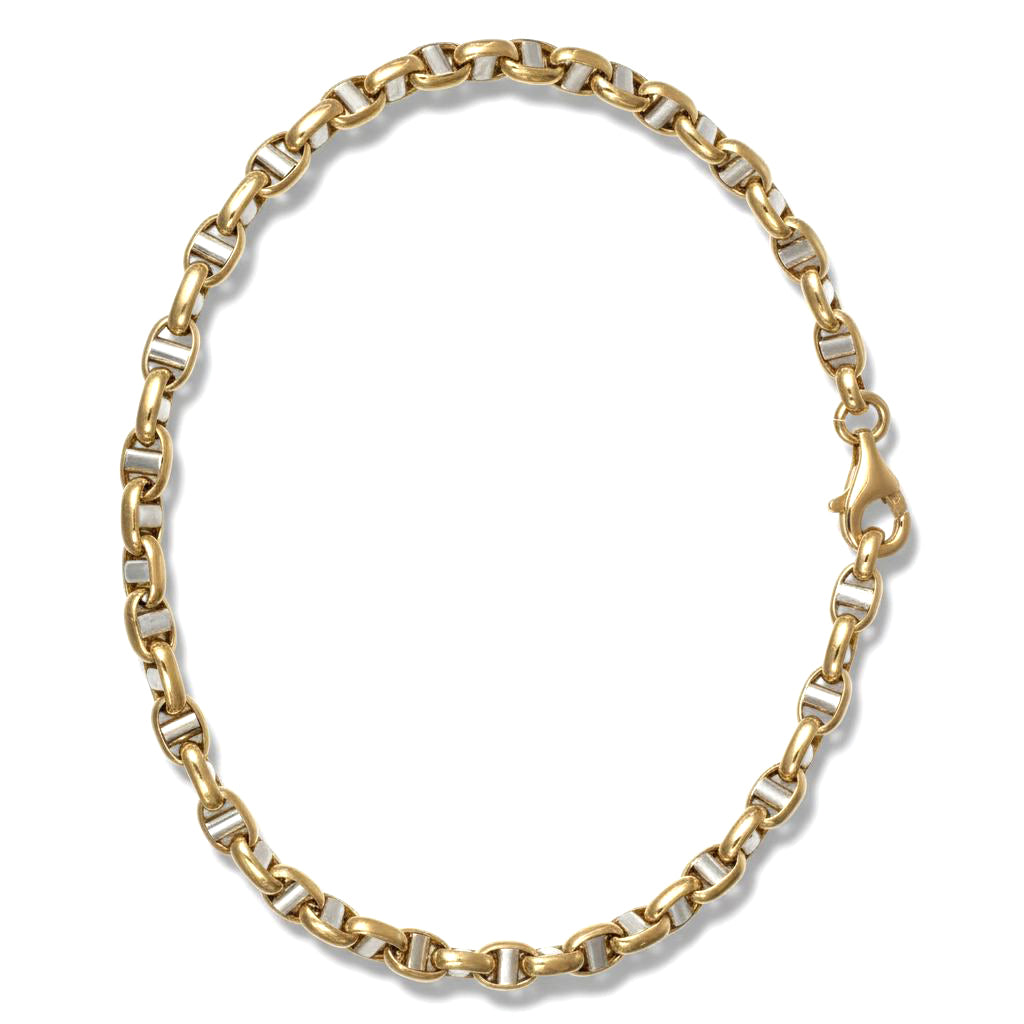 Bracciale - 18 carati Oro giallo, Oro bianco