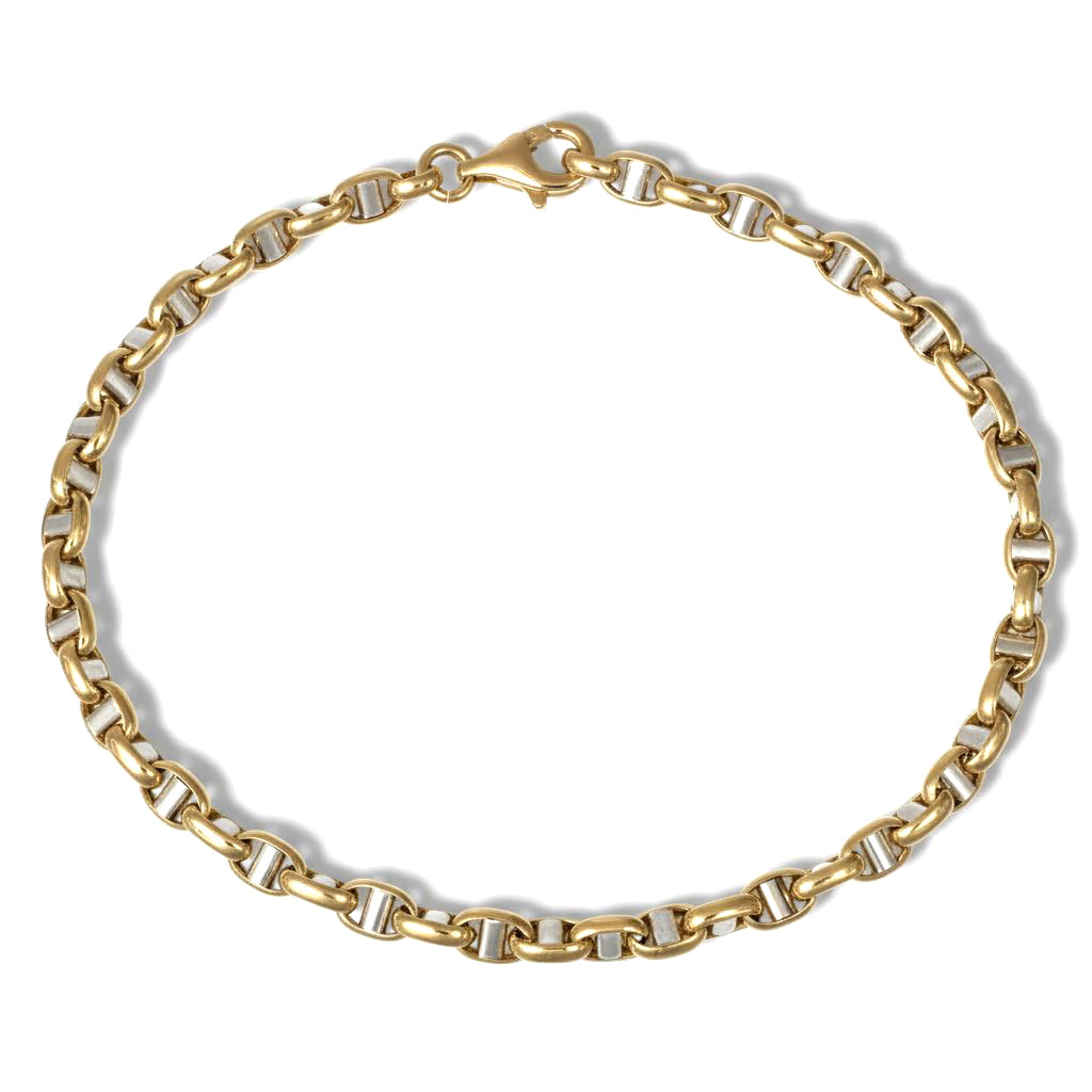 Bracciale - 18 carati Oro giallo, Oro bianco