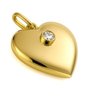 Ciondolo - 18 carati Oro giallo - 0.20ct. tw. Diamante (Naturale)