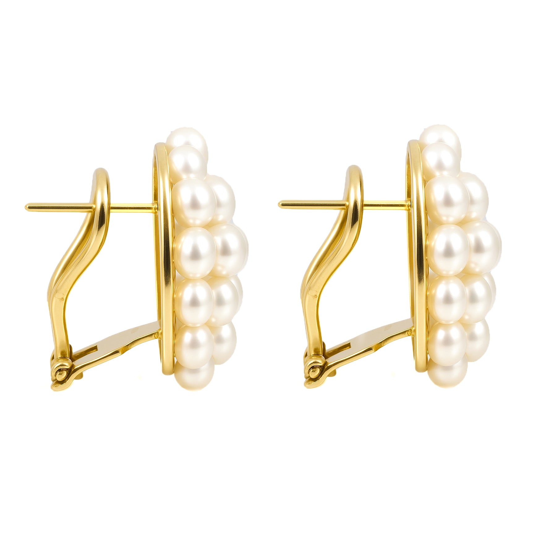 Orecchini - 18 carati Oro giallo - Perla