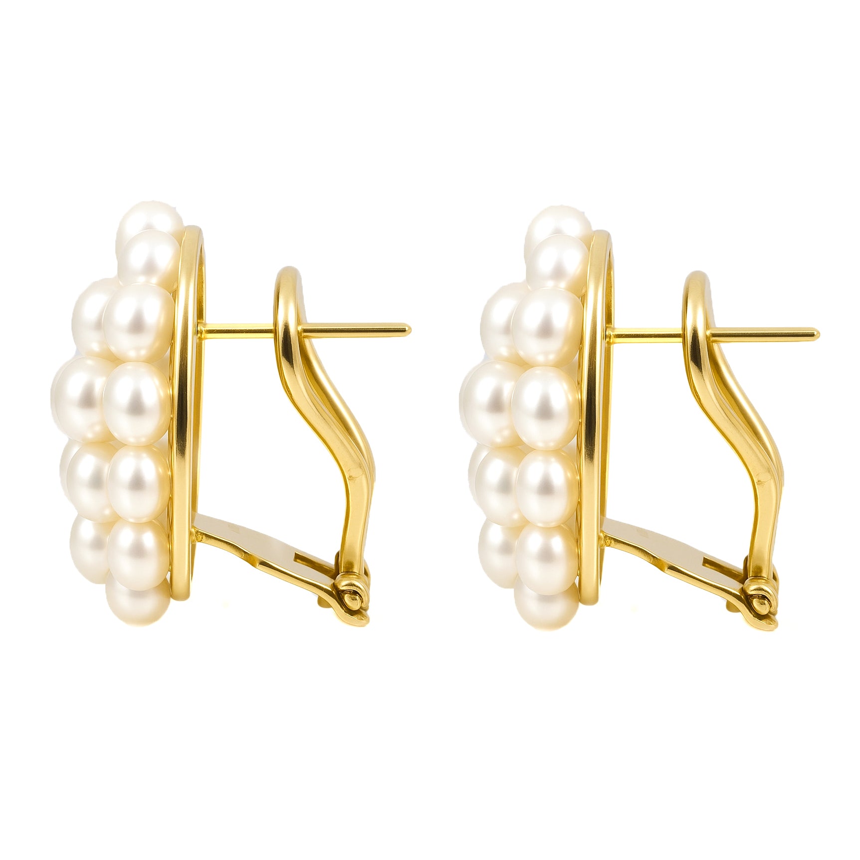 Orecchini - 18 carati Oro giallo - Perla