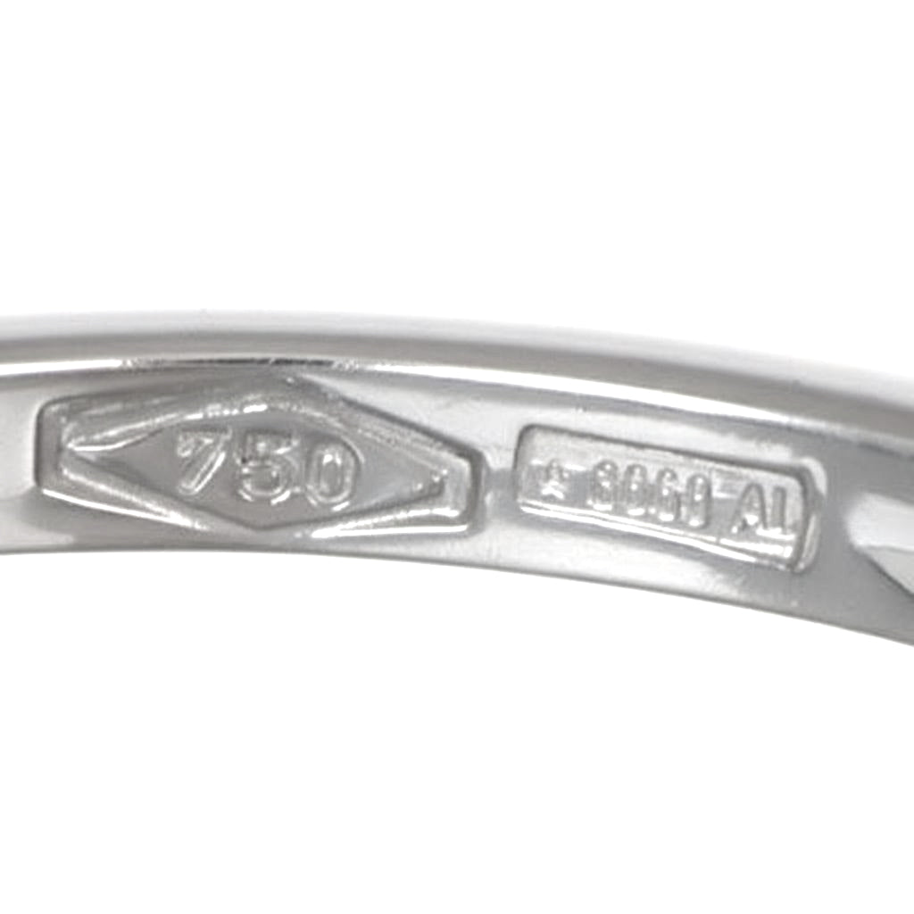 Anello - 18 carati Oro bianco - 0.54ct. tw. Diamante (Naturale)