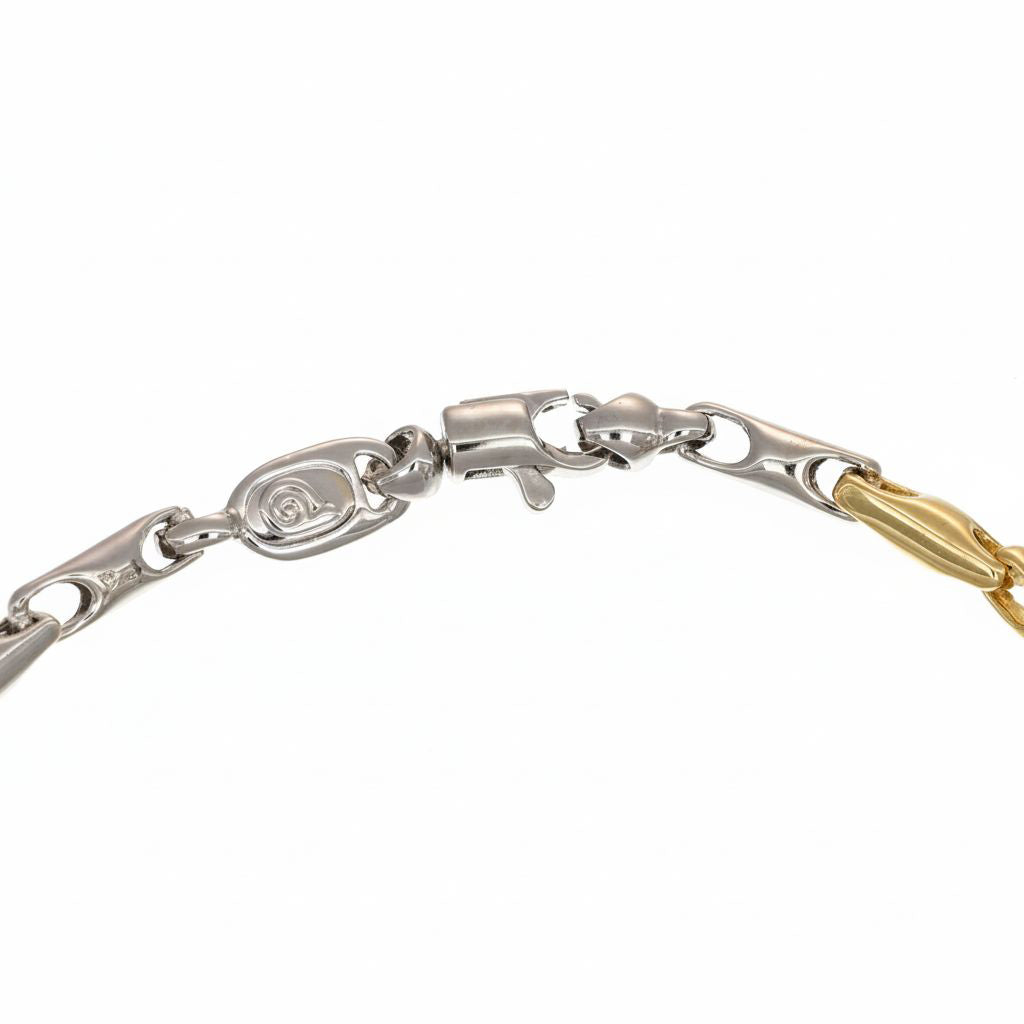 Collana - 18 carati Oro giallo, Oro bianco