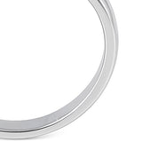 Anello - 18 carati Oro bianco - 0.15ct. tw. Diamante (Naturale)