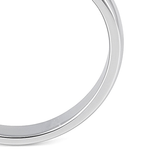 Anello - 18 carati Oro bianco - 0.15ct. tw. Diamante (Naturale)