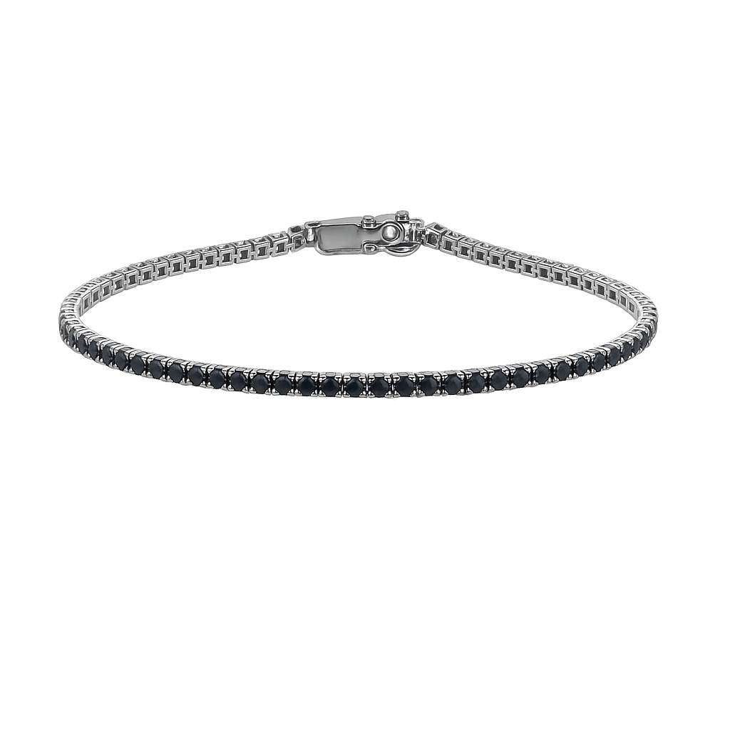 Bracciale - 18 carati Oro Bianco - 1.64ct. tw. Diamante (Naturale)