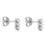 Orecchini - 18 carati Oro bianco - 0.18ct. tw. Diamante (Naturale)
