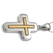 Collana con ciondolo - 18 carati Oro giallo, Oro bianco