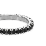 Anello - 18 carati Oro bianco - 0.62ct. tw. Diamante (Naturale)