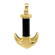 Ciondolo - 18 carati Oro giallo - 1.55ct. tw. Onice