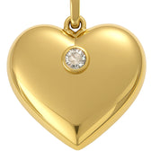 Ciondolo - 18 carati Oro giallo - 0.20ct. tw. Diamante (Naturale)