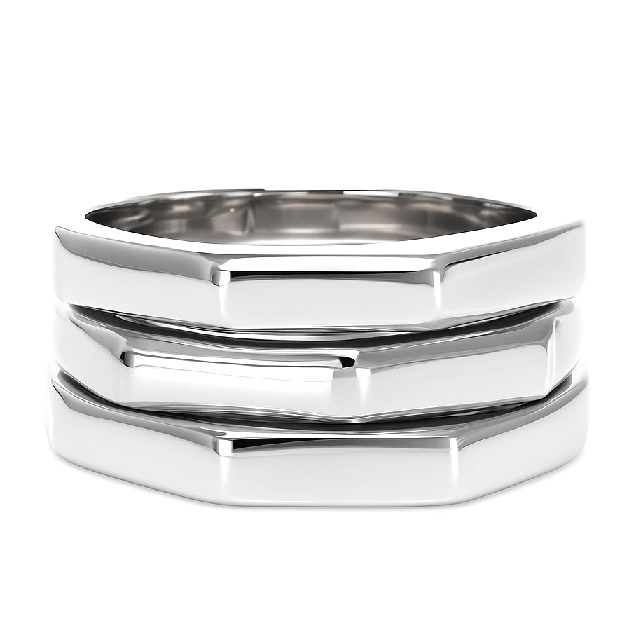 Anello - 18 carati Oro bianco