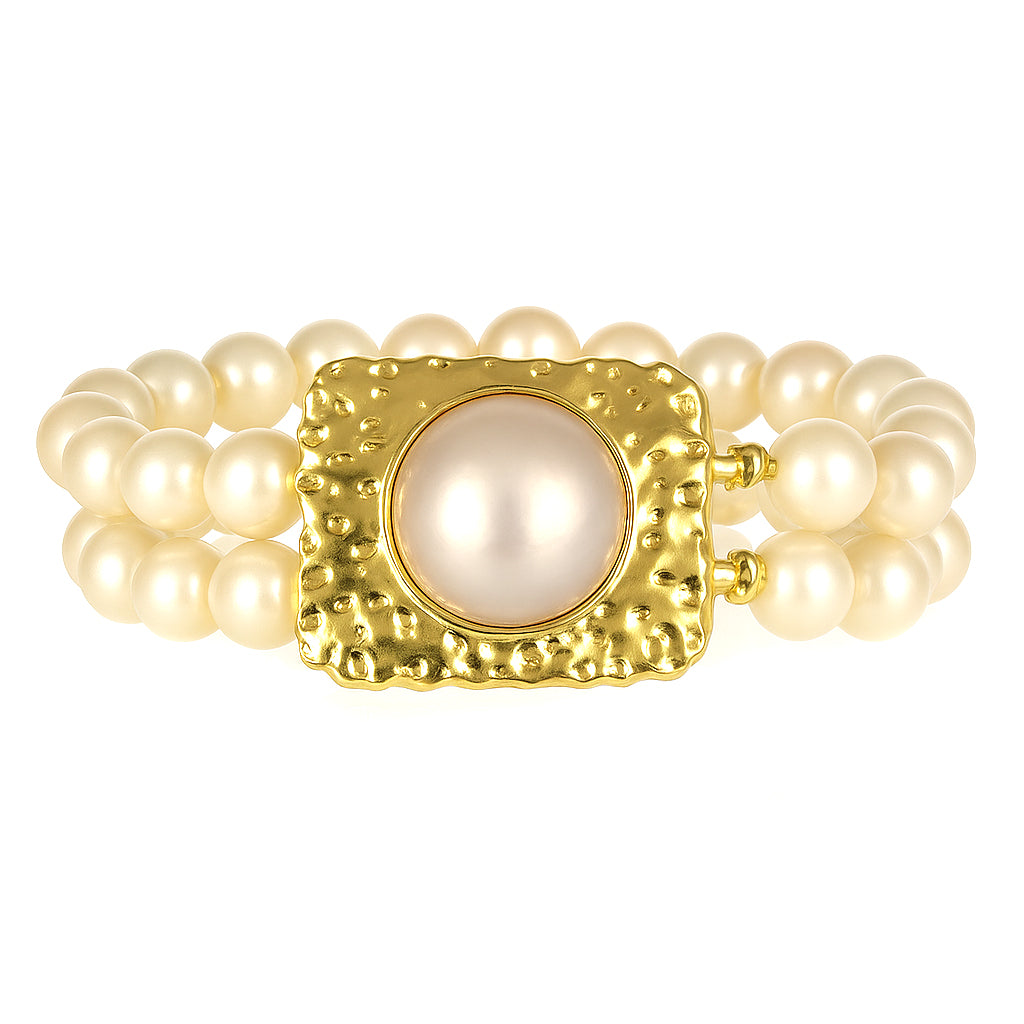 Bracciale - 18 carati Oro giallo - Perla