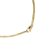 Collana con ciondolo - 18 carati Oro bianco, Oro giallo - 0.16ct. tw. Diamante (Naturale)