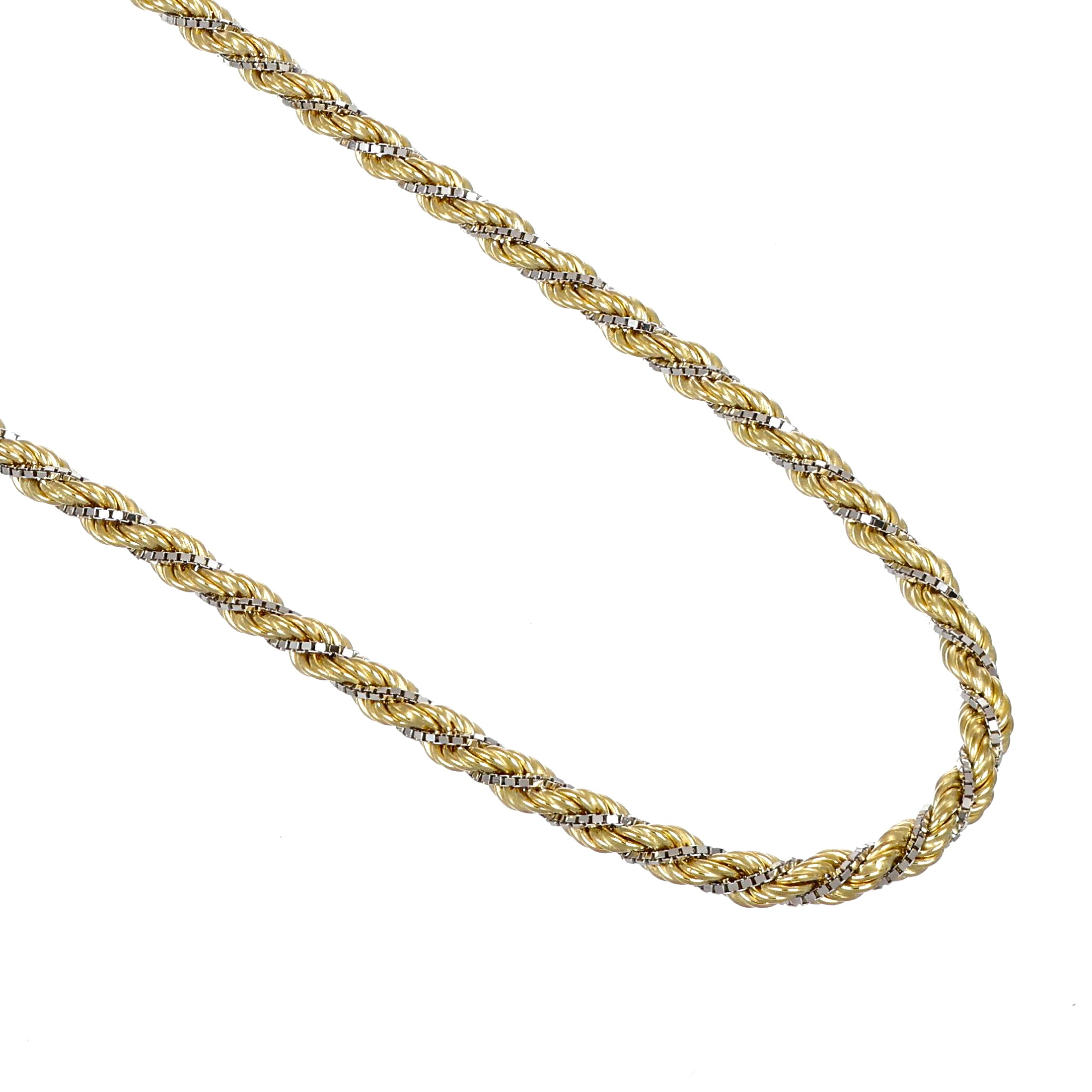 Collana - 18 carati Oro giallo, Oro bianco