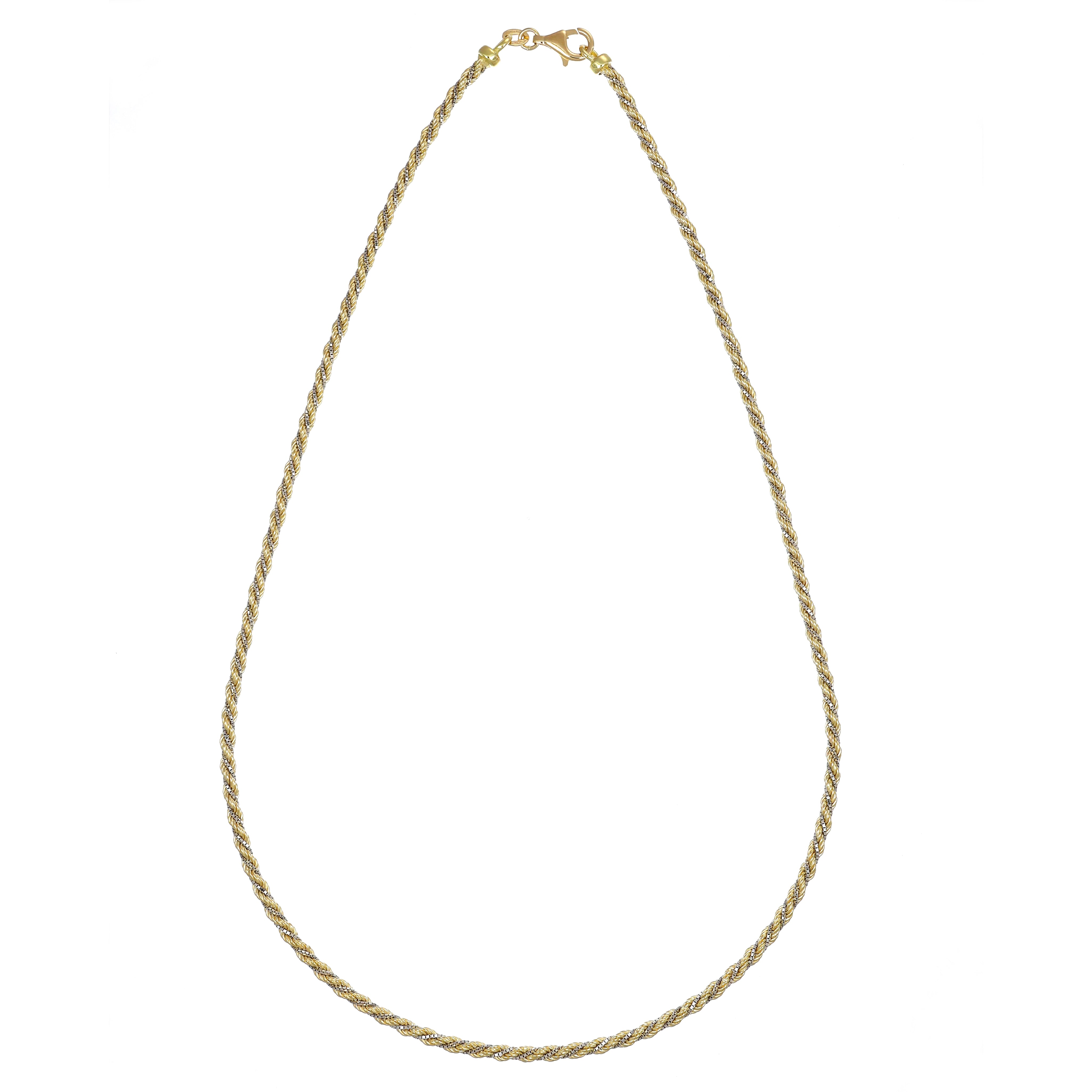 Collana - 18 carati Oro giallo, Oro bianco