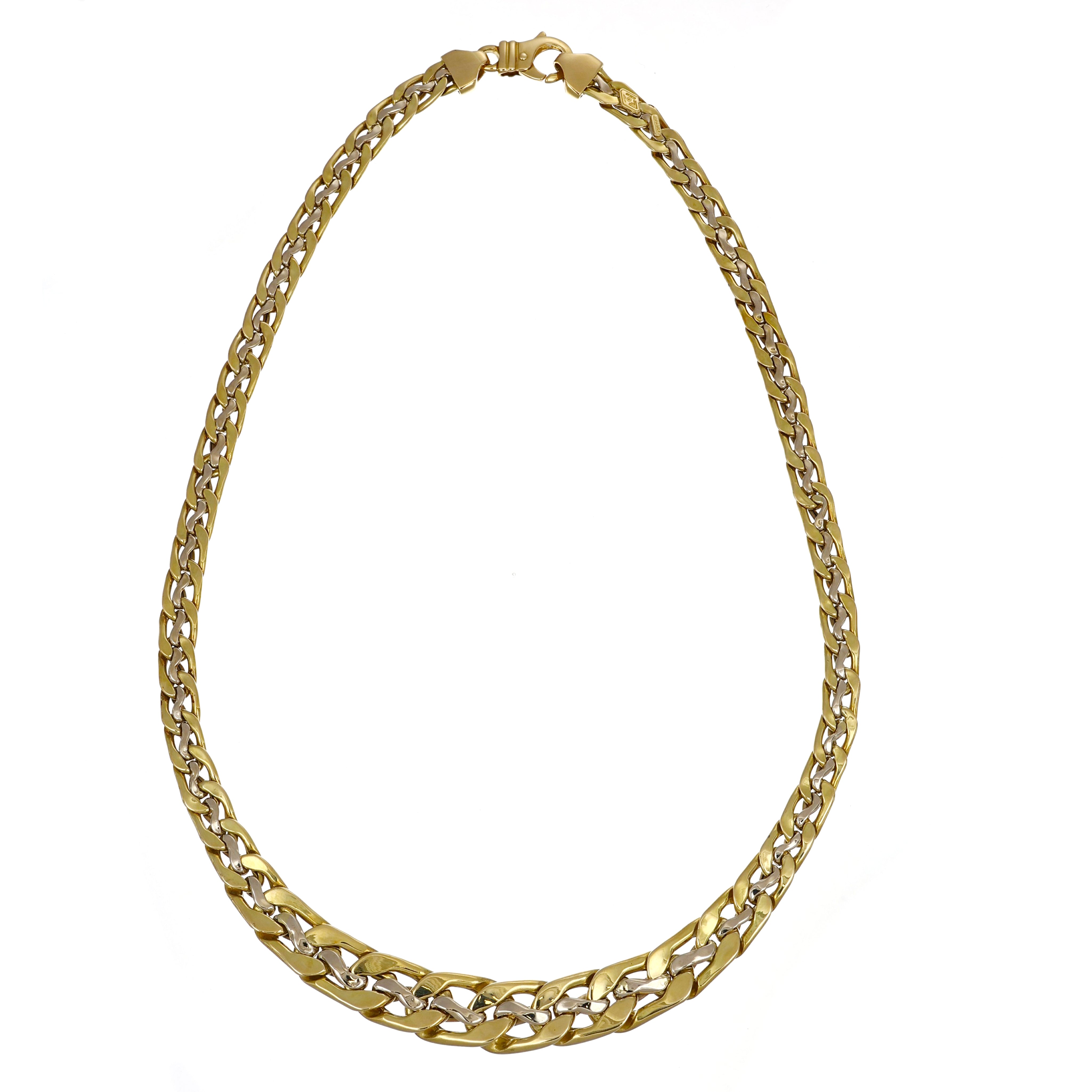 Collana - 18 carati Oro giallo, Oro bianco