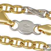 Bracciale - 18 carati Oro giallo, Oro bianco - Handmade - Made in Italy