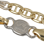 Bracciale - 18 carati Oro giallo, Oro bianco - Handmade - Made in Italy
