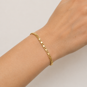 Bracciale - 18 carati Oro giallo - Made in Italy - Handmade