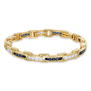 Bracciale - 18 carati Oro giallo - 1.68ct. tw. Diamante (Naturale) - Zaffiro