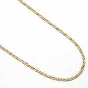 Collana in Oro giallo Oro bianco 18 carati