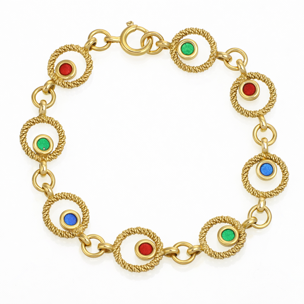 Bracciale - 18 carati Oro giallo