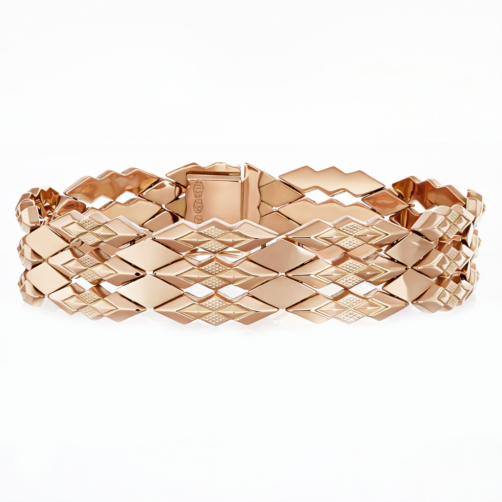 Bracciale - 18 carati Oro rosa