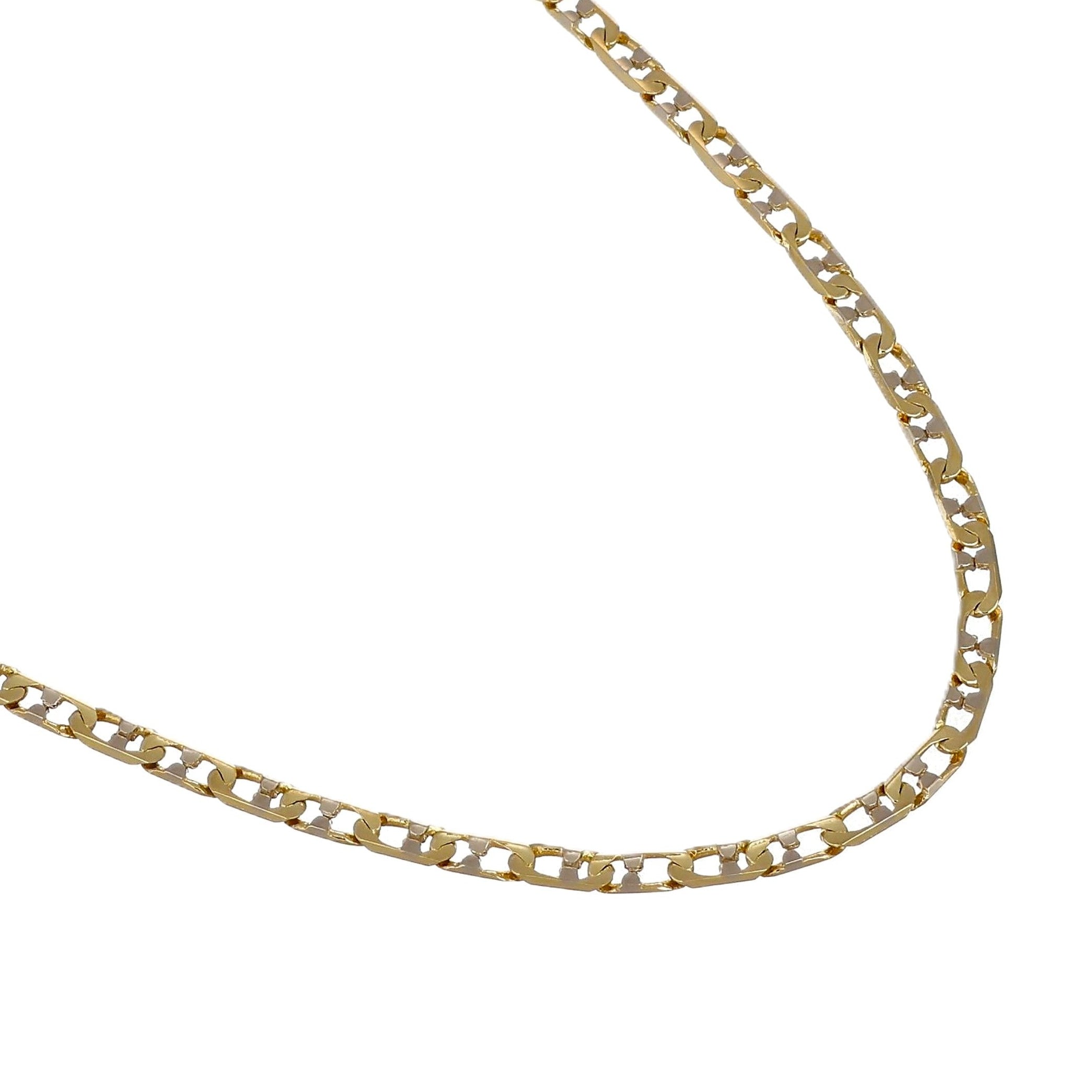 Collana in Oro giallo, Oro bianco 18 carati