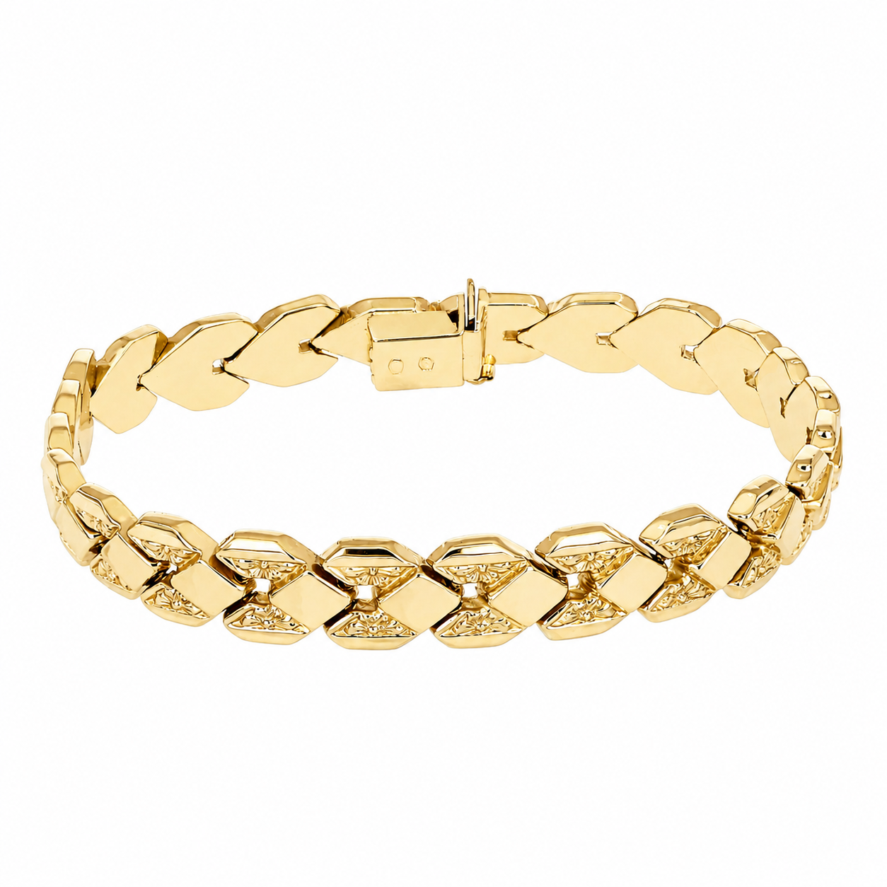 Bracciale - 18 carati Oro giallo - Made in Italy - Handmade