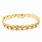 Bracciale - 18 carati Oro giallo - Made in Italy - Handmade